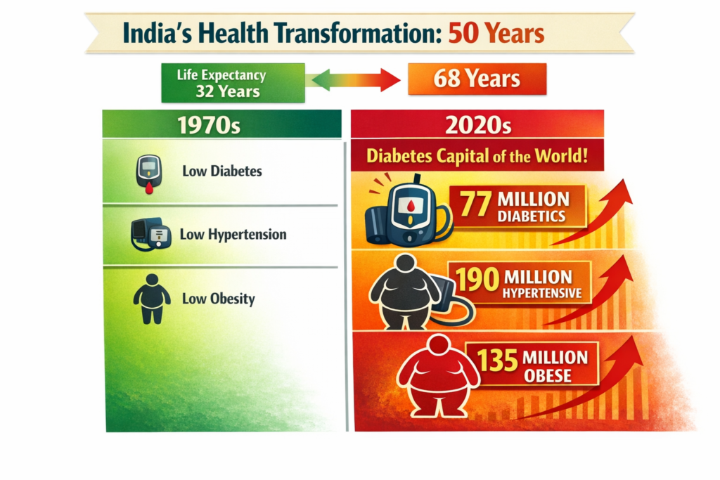 India's Rising Health Challenges