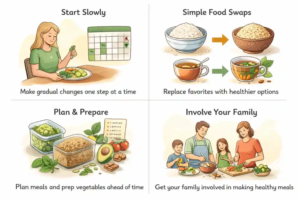 Starting a longevity diet in everyday life