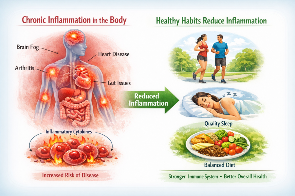 Chronic inflammation in the body